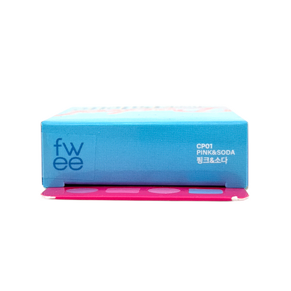 fwee Pocket Cheek Palette CP01 Pink & Soda 9.6g by Zakura Global – dual-shade blush palette for a natural, radiant finish.