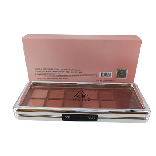 3CE New Take Eyeshadow Palette 9.5g (Creative Filter/Raw Neutrals/Motion Frame) Motion Frame