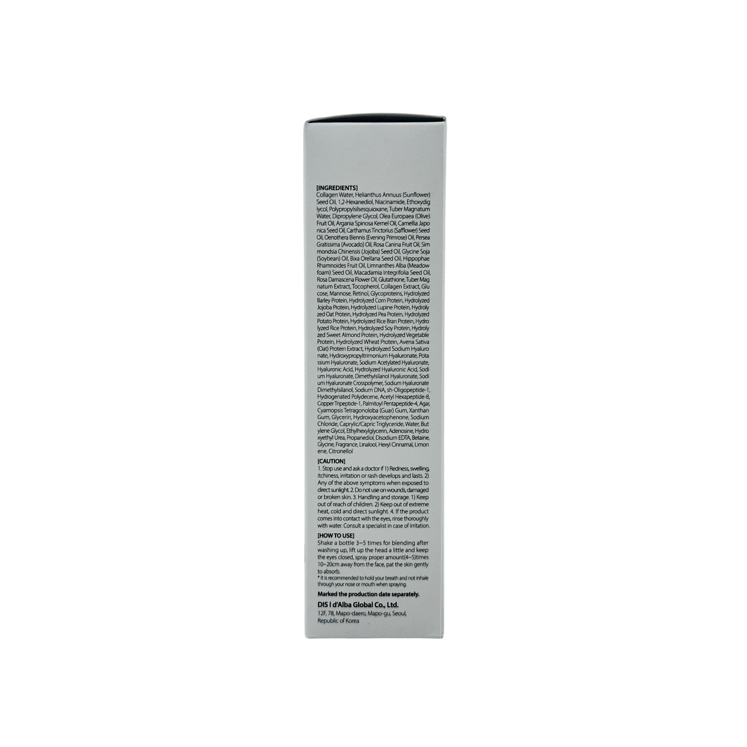 d'Alba Piedmont White Truffle EXO serum Gen 6 100ml