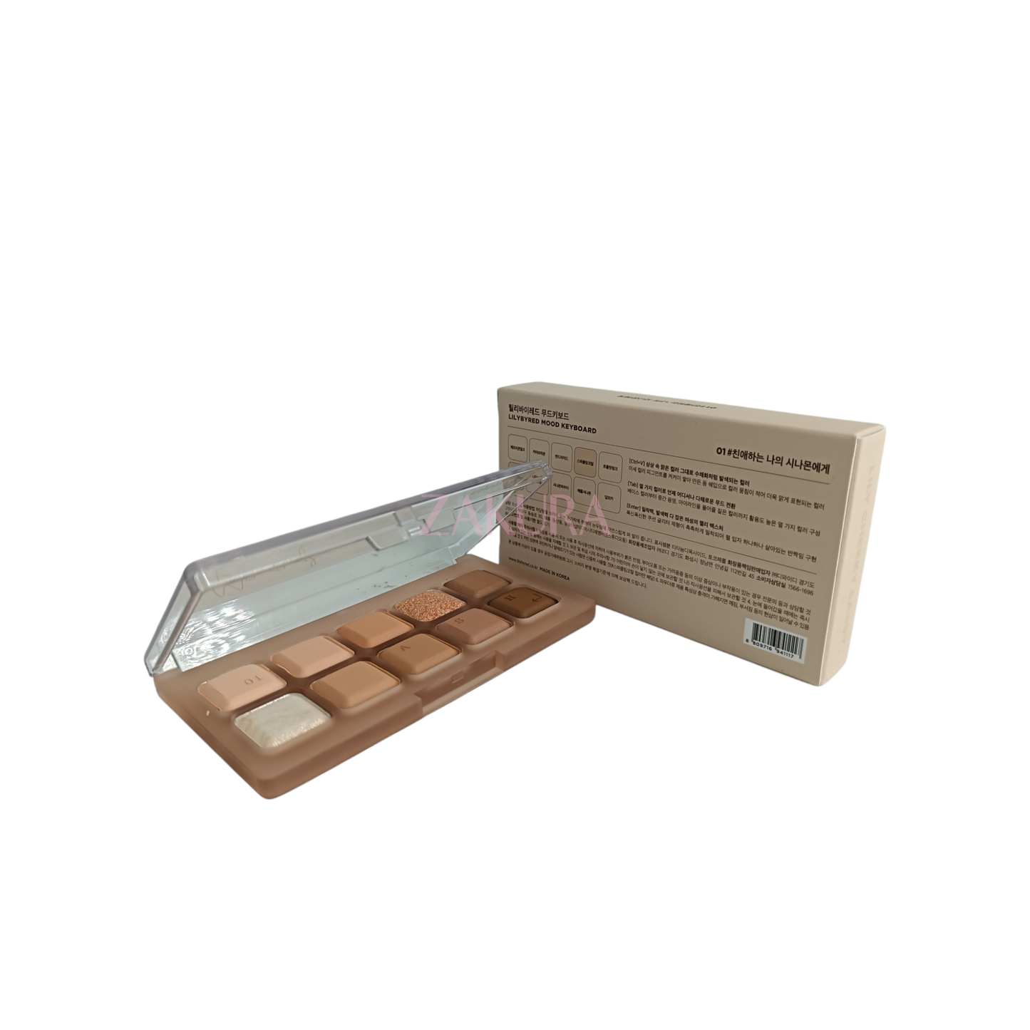 Lilybyred Mood Keyboard 10. 5g (01 Ash Cinnamon/03 Ash Beige/05 Warm Membership)