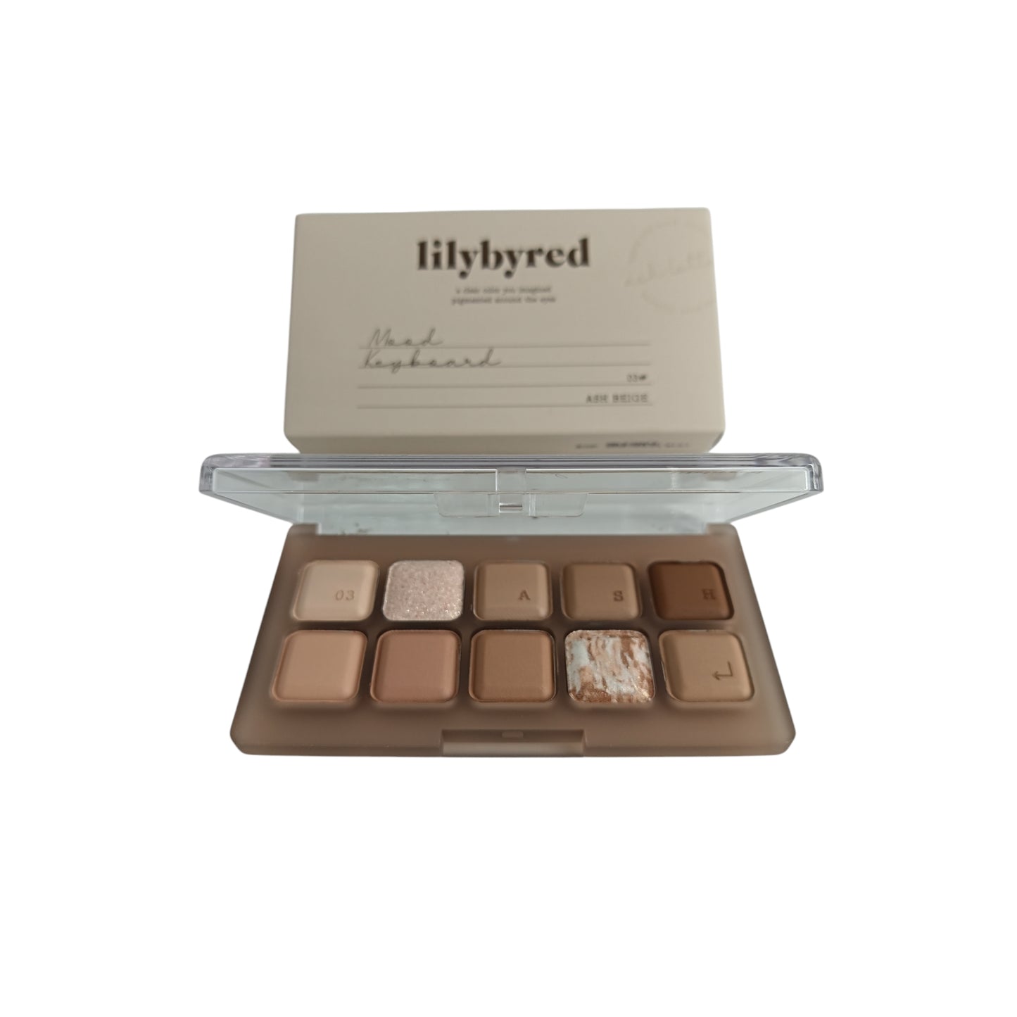 Lilybyred Mood Keyboard 10. 5g (01 Ash Cinnamon/03 Ash Beige/05 Warm Membership) 03 Ash Beige