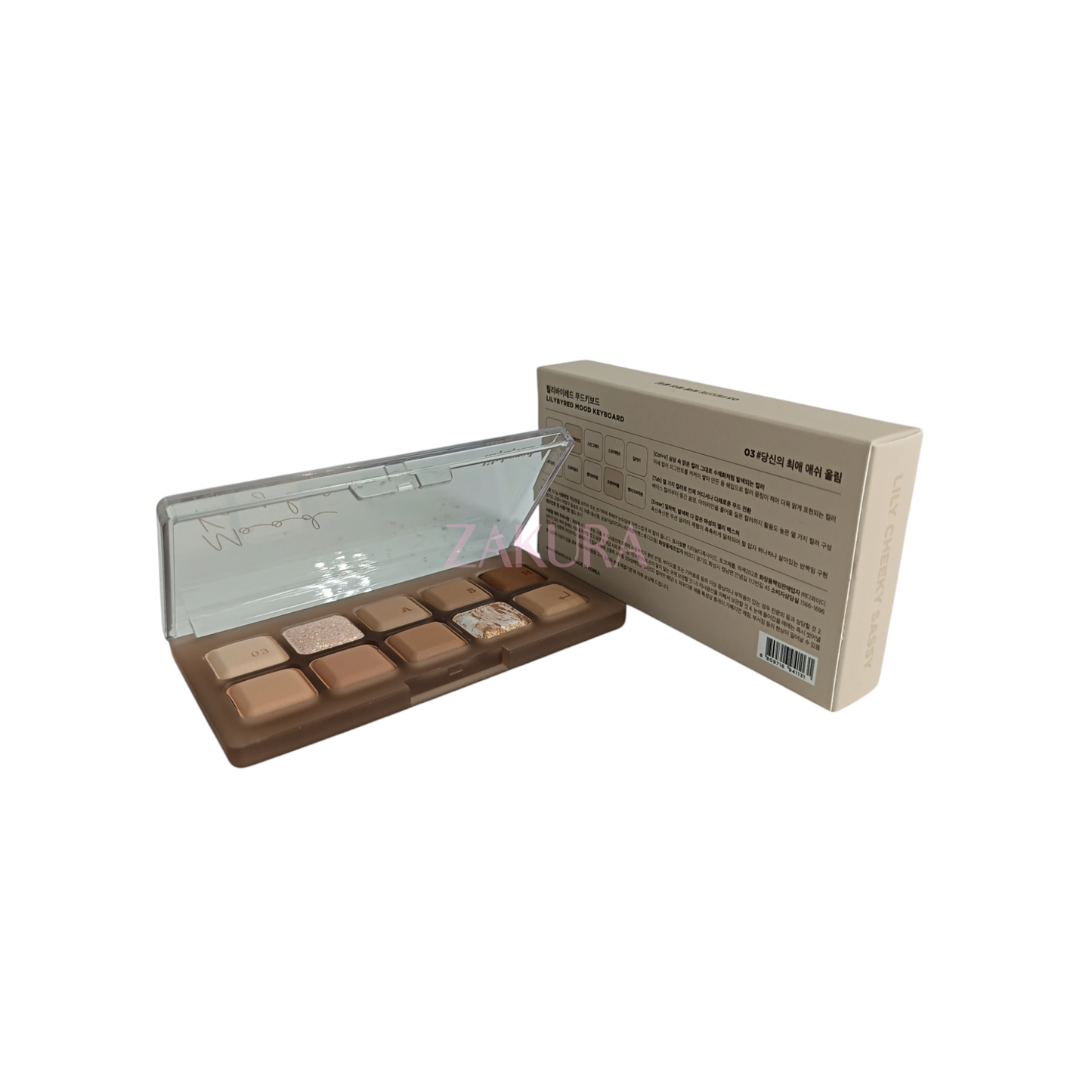 Lilybyred Mood Keyboard 10. 5g (01 Ash Cinnamon/03 Ash Beige/05 Warm Membership)
