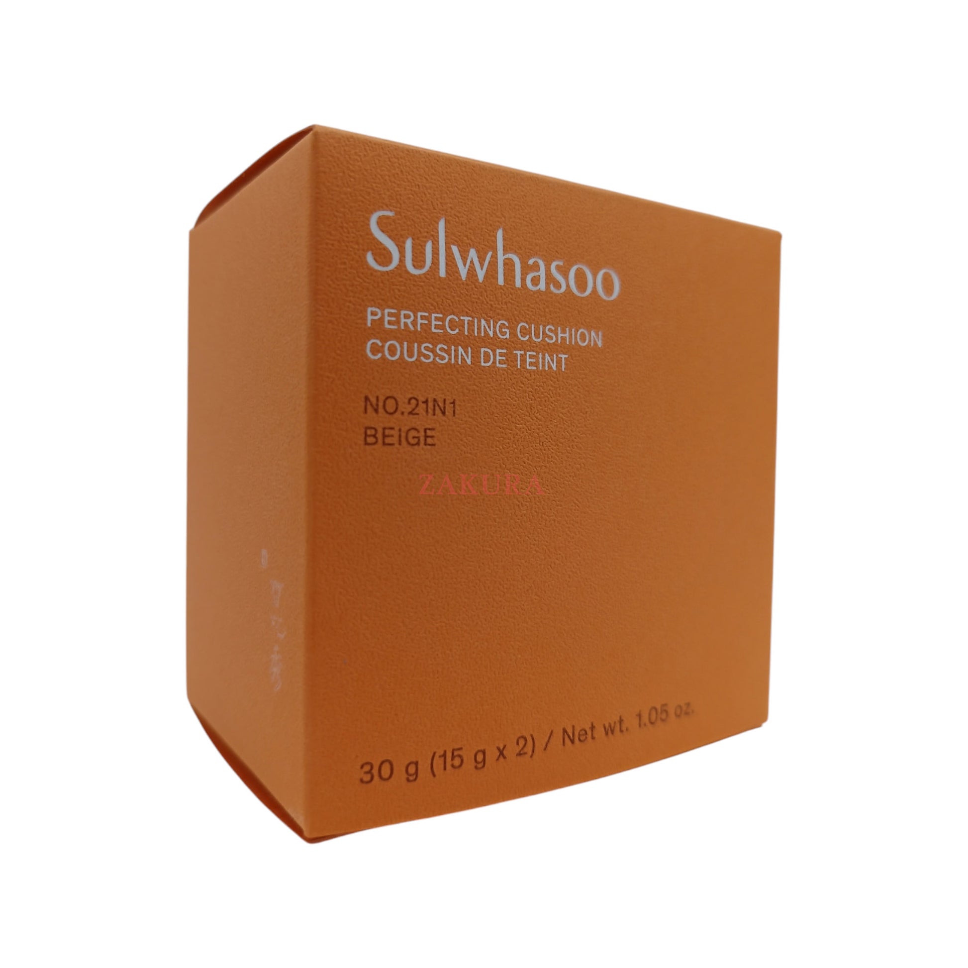 Sulwhasoo Perfecting Cushion Coussin De Teint SPF50+ -15g+15g (21N1/23N1) 21N1