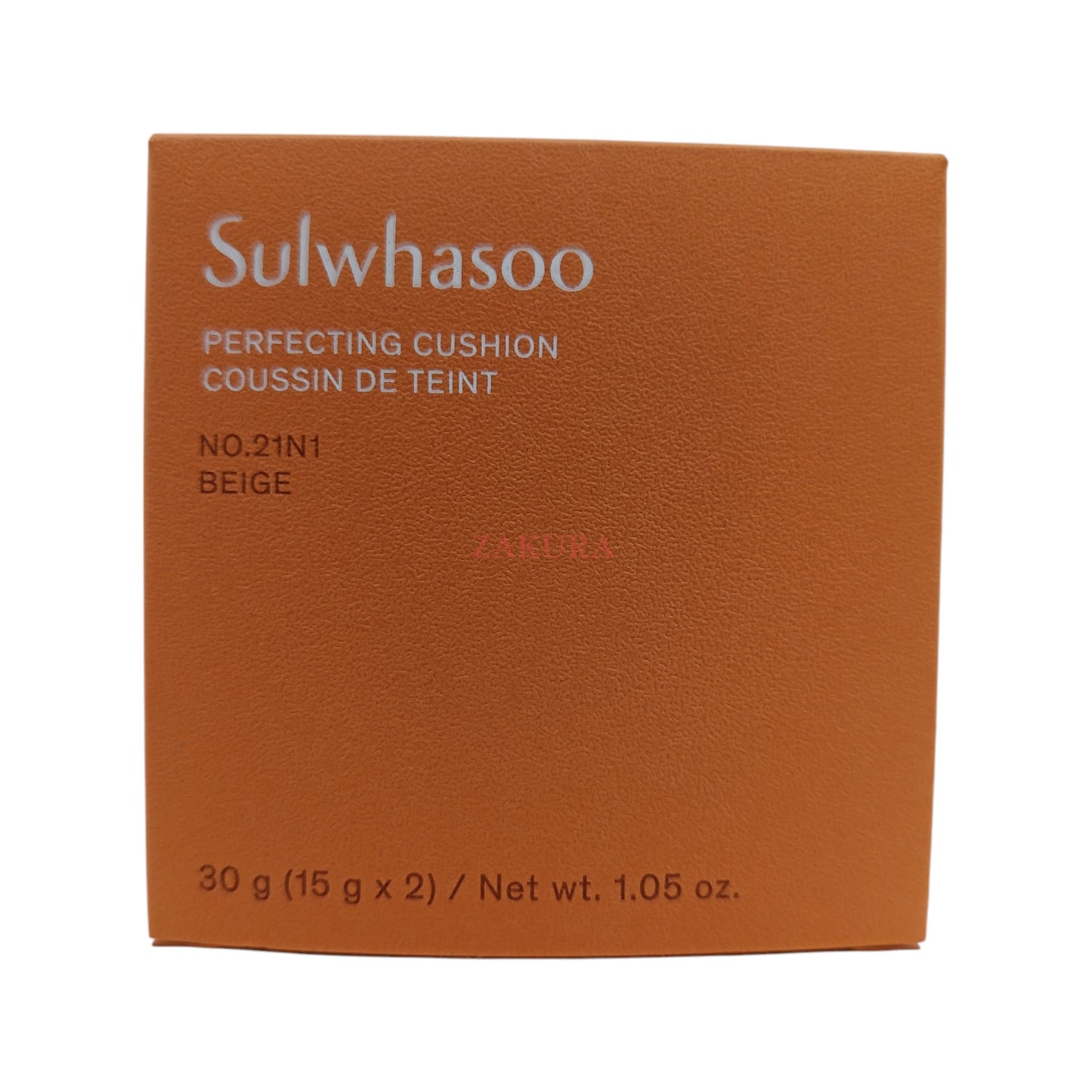 Sulwhasoo Perfecting Cushion Coussin De Teint SPF50+ -15g+15g (21N1/23N1) 21N1