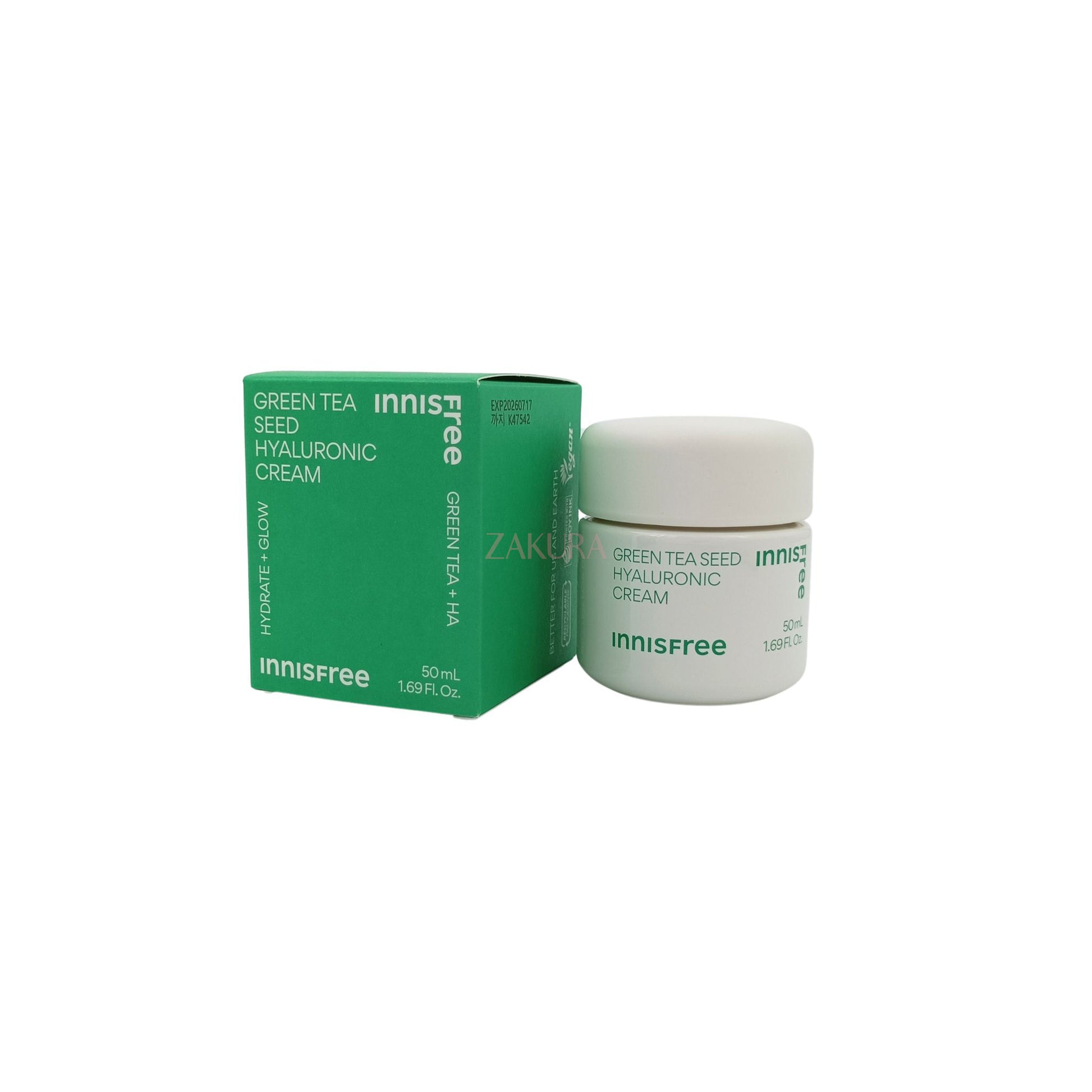 Innisfree Green Tea Seed Hyaluronic Cream (New Version) 50ml