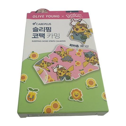 Careplus Sleeping Nose Strips Calming (Pikachu Edition) 4pcs
