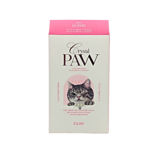 CLIO Pro Eye Palette Air(Lux Koshort) 7.2g (11Shopping Cheese/12 Crystal Paw) 12 Crystal Paw