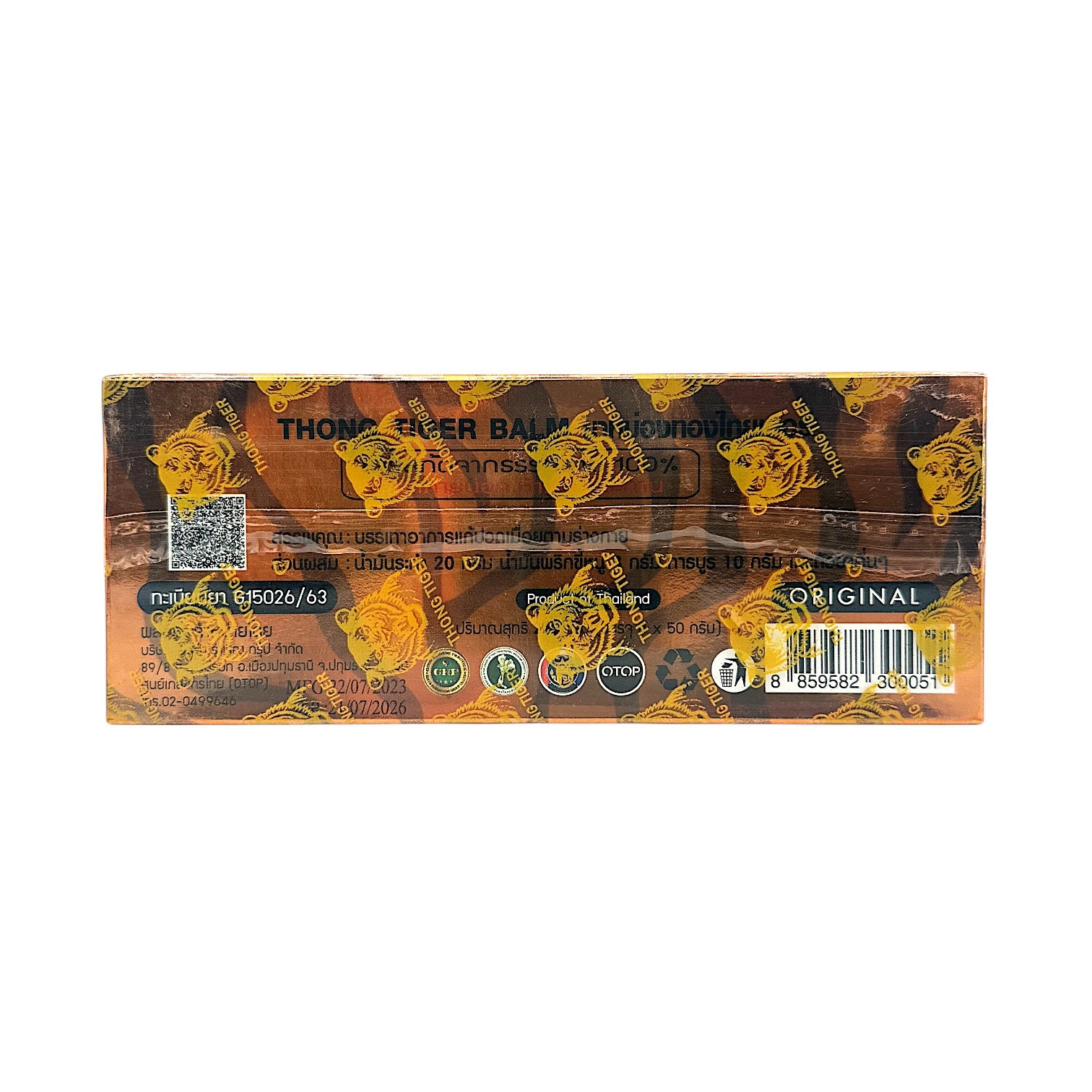 THONG TIGER Thong Tiger Balm 4x50g