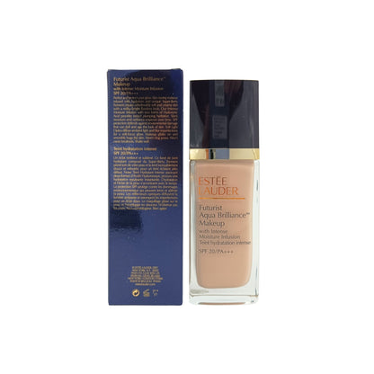 Estee Lauder Futurist Aqua Brilliance Makeup SPF20/PA++ 30ml (1C0 Cool Porcelain/ 2C0 Cool Vanilla) 2C0 Cool Vanilla