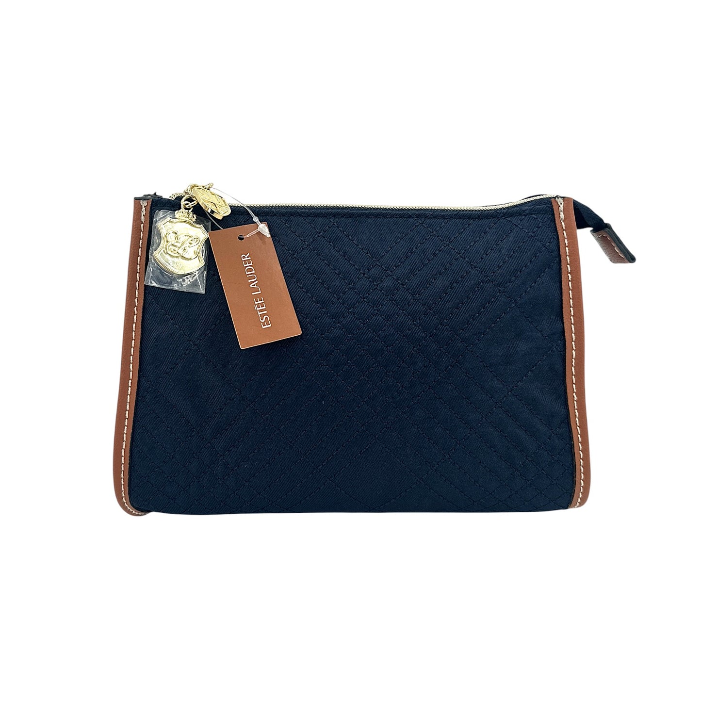 Estee Lauder Cosmetic Bag (Blue-Diamond) 1pc