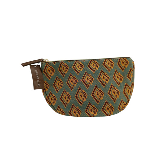 Estee Lauder Cosmetic bag (green with diamond pettren) 1pc