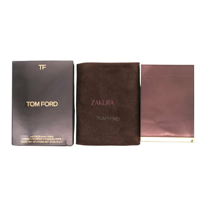 Tom Ford Eye Color Quad - 01 Golden Mink/31 Sous Le Sable/35 Rose Topaz/45 Iconic Smoke/30 Insolent Rose 35 Rose Topaz 9g