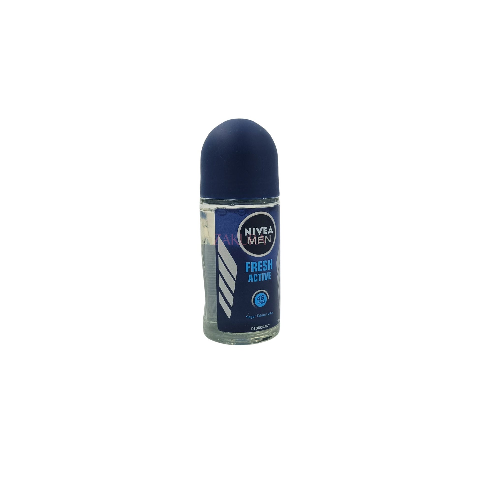 Nivea Men Roll On 50ml(Back & White Invisible Original/Fresh Active/Black & White Invisible Fresh/ Deep Black Charcol Espresso/Cool Kick Extra Dry) Fresh Active