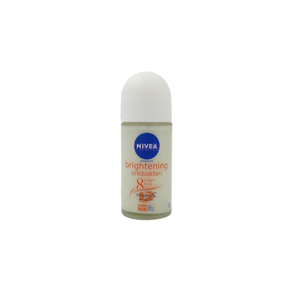 Nivea Roll On 50ml (Brightening Skill Touch/Pearl & Beauty/Black & White Radiant & Smooth/Brightening Antibakteri) Brightening Antibakteri