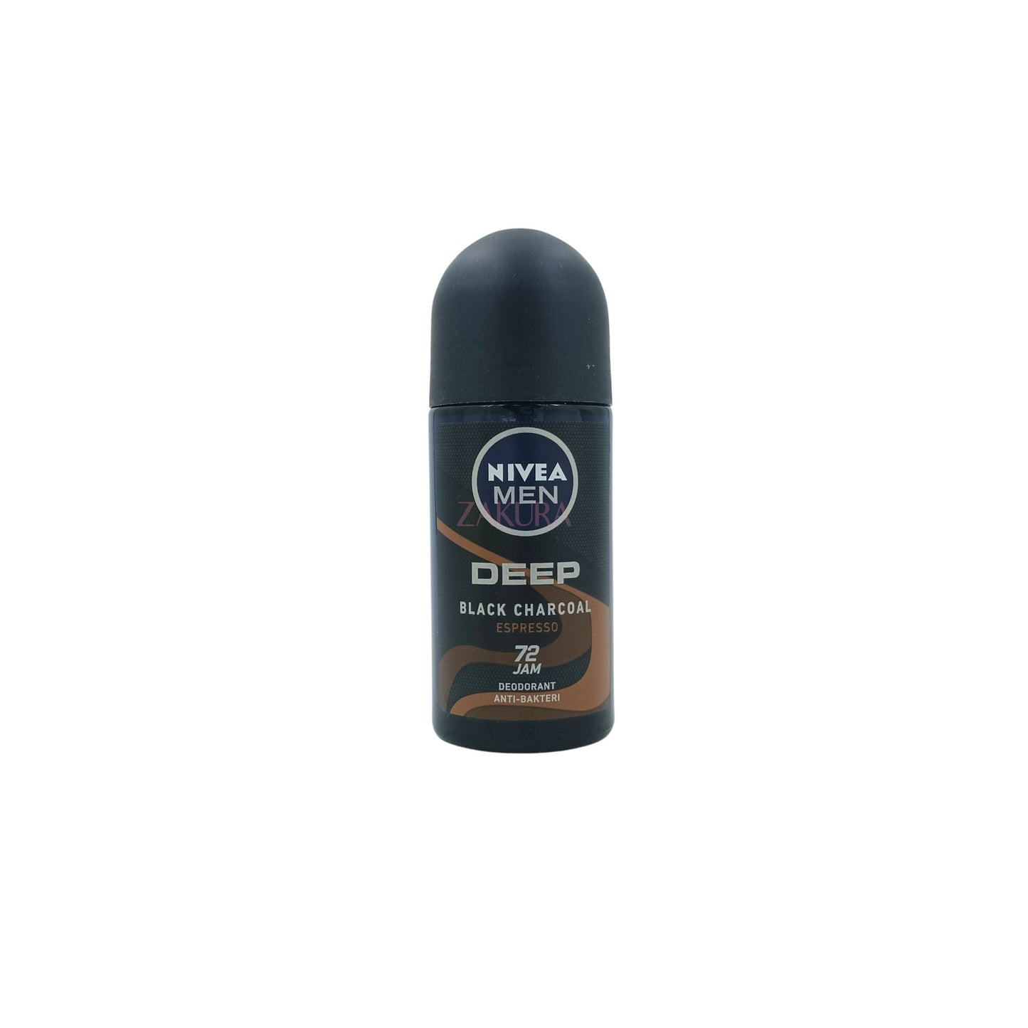 Nivea Men Roll On 50ml(Back & White Invisible Original/Fresh Active/Black & White Invisible Fresh/ Deep Black Charcol Espresso/Cool Kick Extra Dry) Deep Black Charcol Espresso