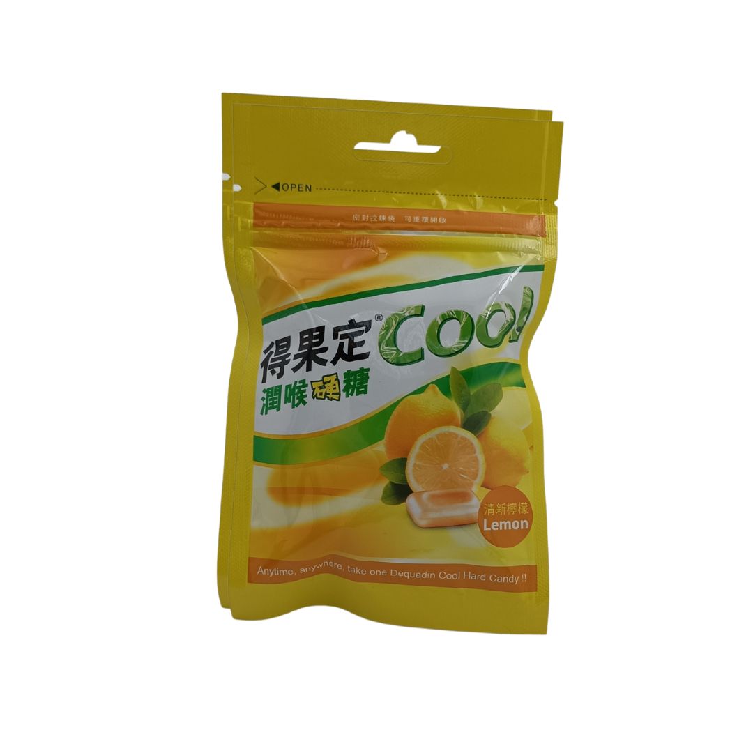 Dequadin Cool Hard Candy 8caps (Kumquat Lemon/ Menthol/ Lemon) Lemon