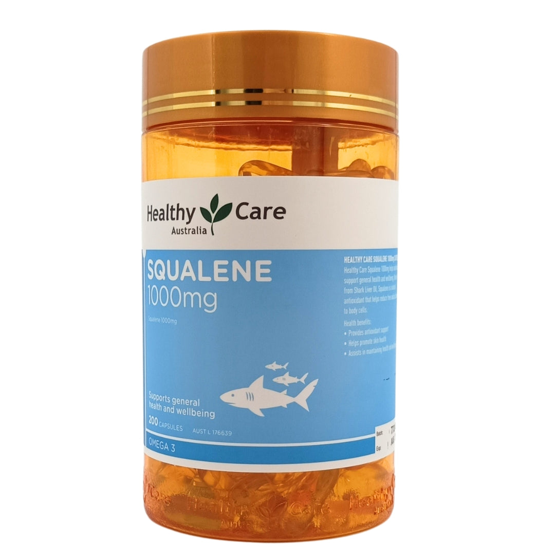 Healthy Care Squalene 1000mg 200caps