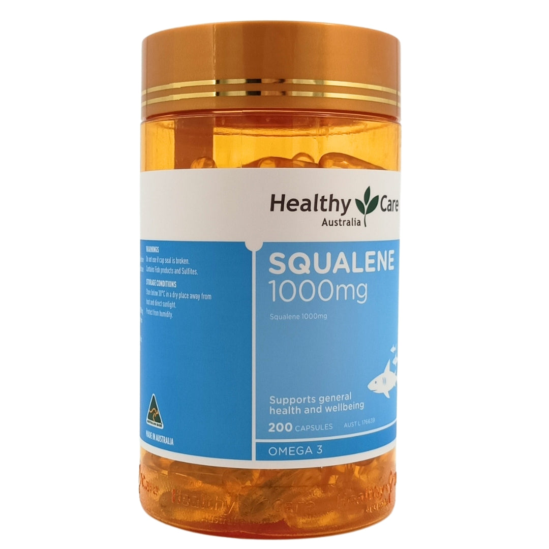 Healthy Care Squalene 1000mg 200caps