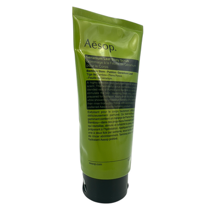 Aesop Geranium Leaf Body Scrub 180ml