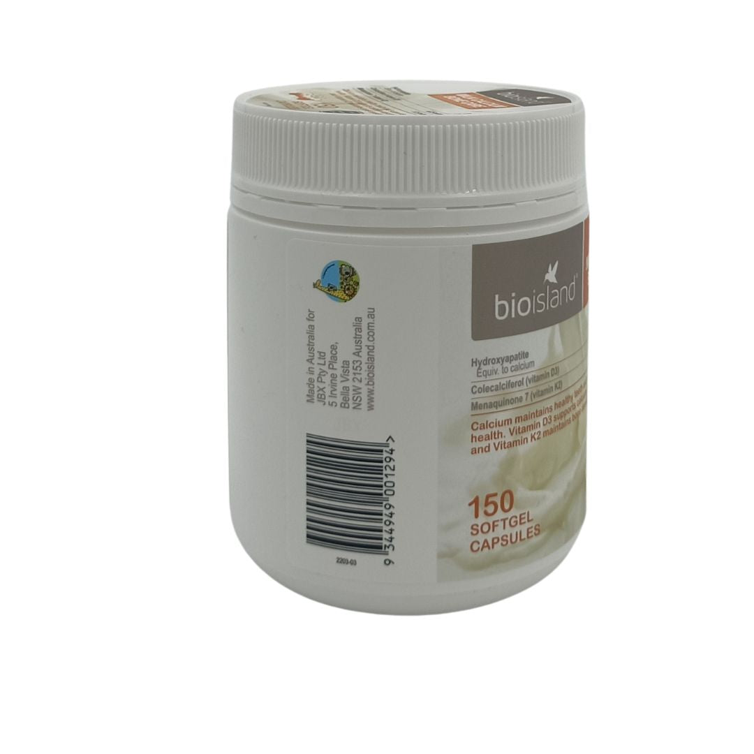 Bio Island Milk Calcium Bone Care 150caps