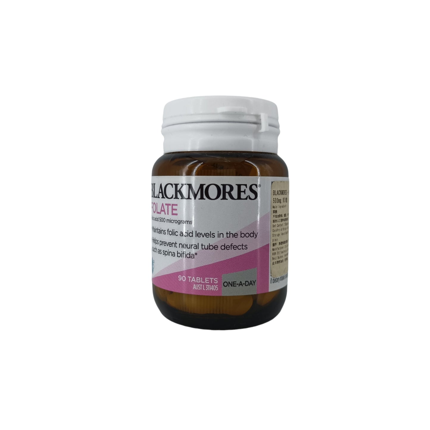 Blackmores Folate 500mg 90caps