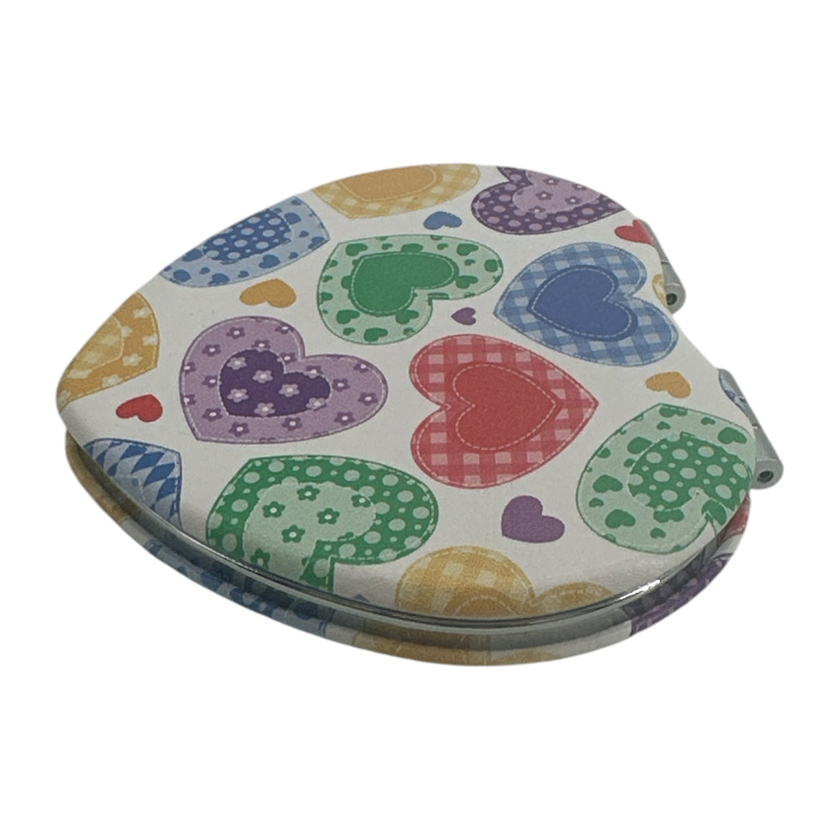 Zakura Gloss Heart Shape Mirror 1pc