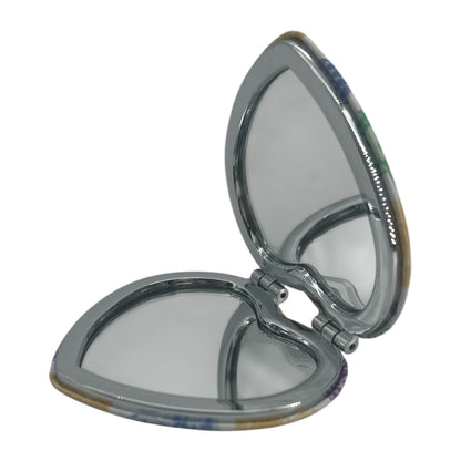 Zakura Gloss Heart Shape Mirror 1pc