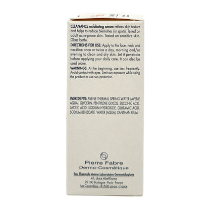 Avene Cleanance A.H.A Exfoliating Serum 30ml