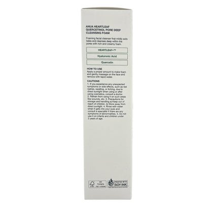 Anua Heartleaf Quercetinol Pore Deep Cleansing Foam 150ml