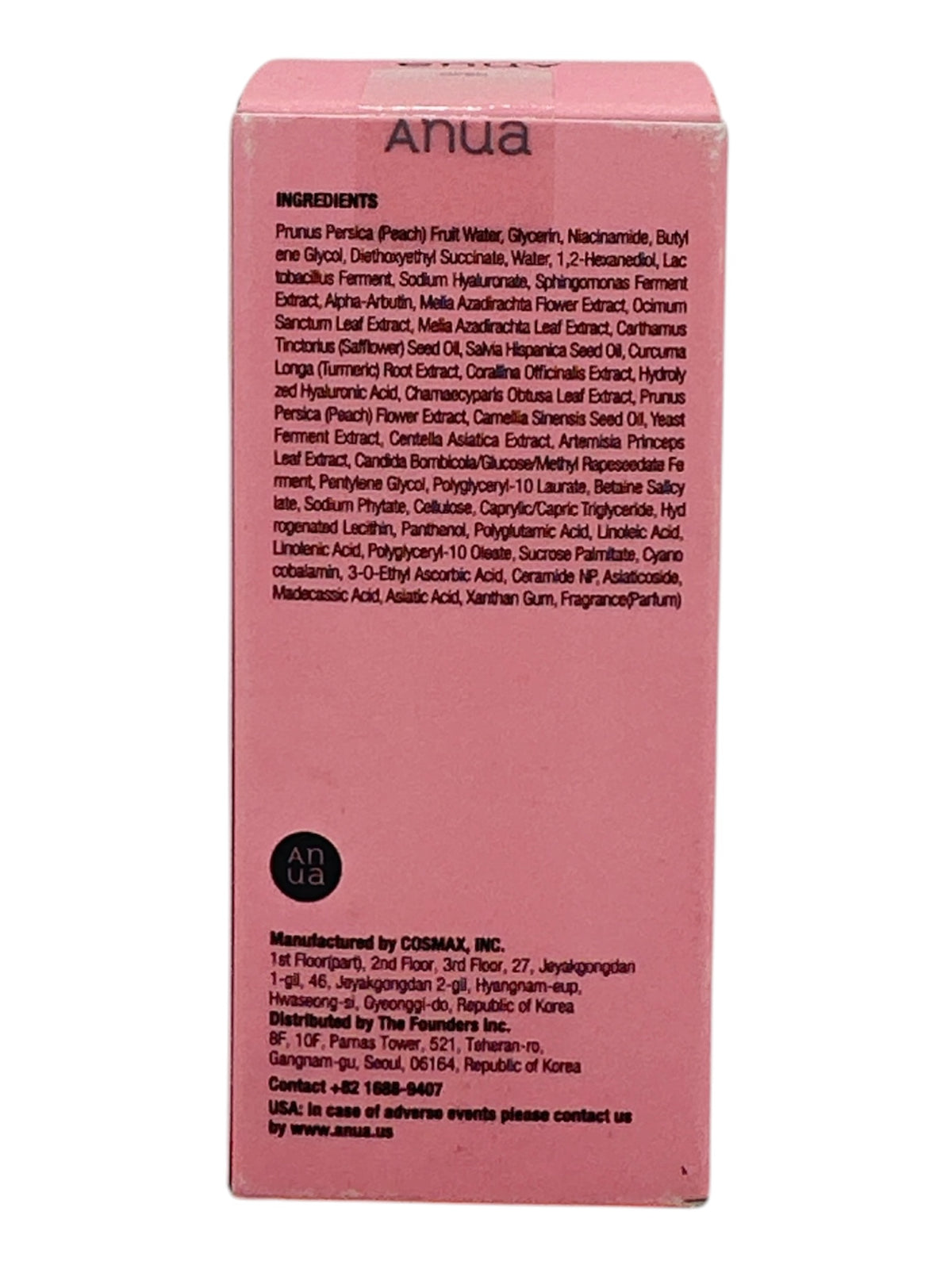 Anua Peach 70 Niacinamide Serum 30ml