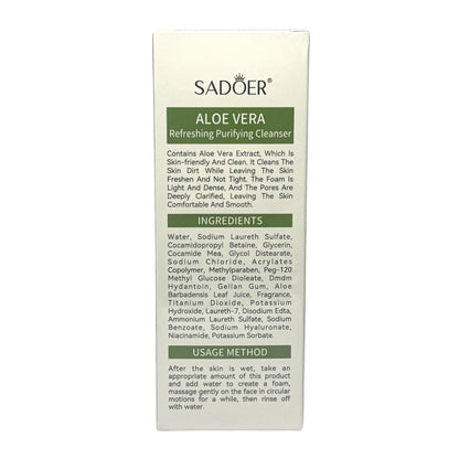 SADOER Aloe Vera Refreshing Purifying Cleanser 100g