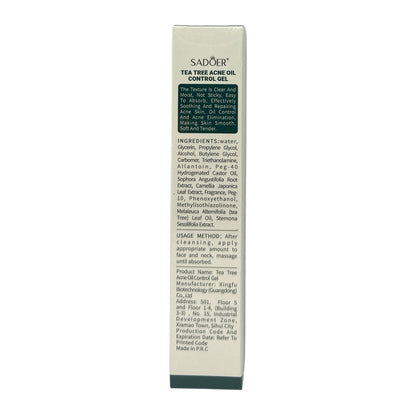 SADOER Tea Tree Anti-Acne Oil-Control Gel 20g