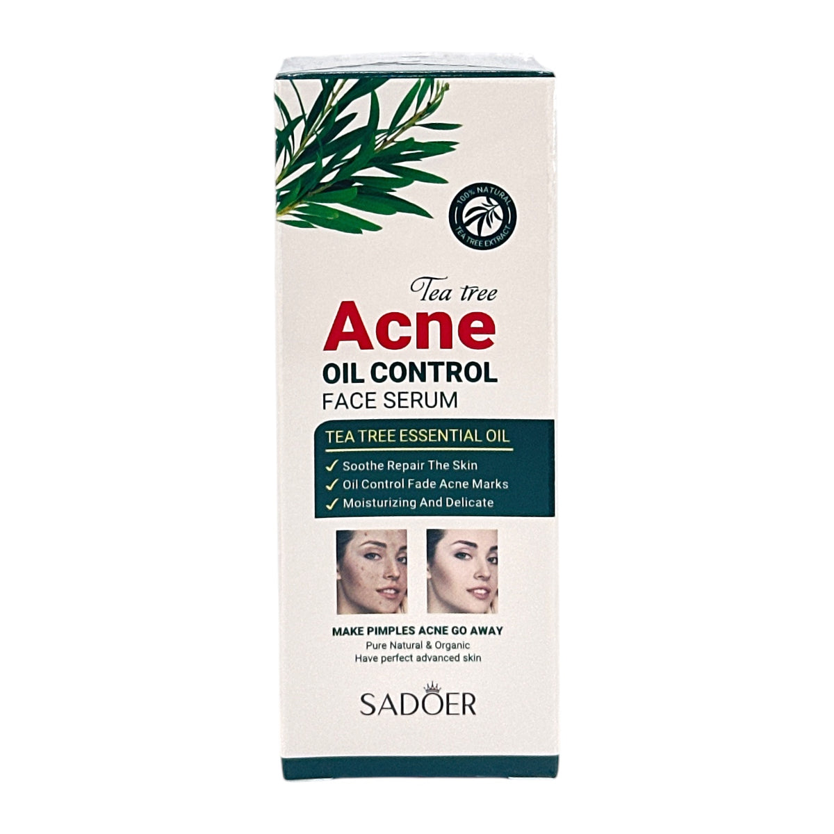 SADOER Tea Tree Anti-Acne Oil-Control Essence 30ml