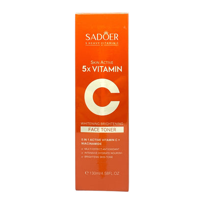 SADOER 5X Vitamin C Whitening Firming Toner 30ml