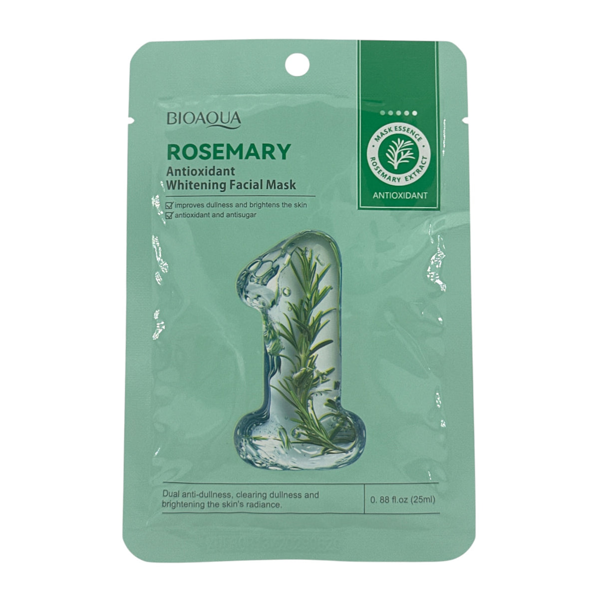 BIOAOUA Rosemary Anti-Aging Nourishing Sheet Mask 25ml