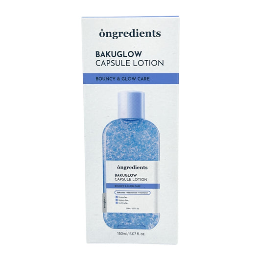 Ongredients Bakuglow Capsule Lotion 150ml